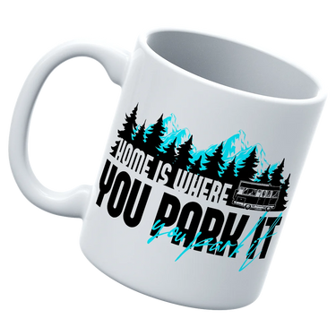 Home Parking White Coffee Mug